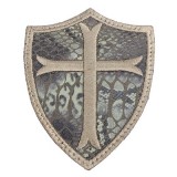 Seal 6 Crusader Cross Embroidery Patch