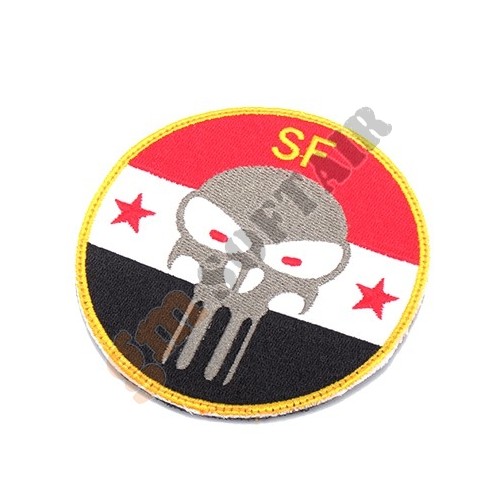 US SF Skull Iraq Embroidery Patch