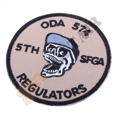Patch ODA 574 5th SFGA a Colori Ricamata (KA-AC-6053-TAN King Arms)