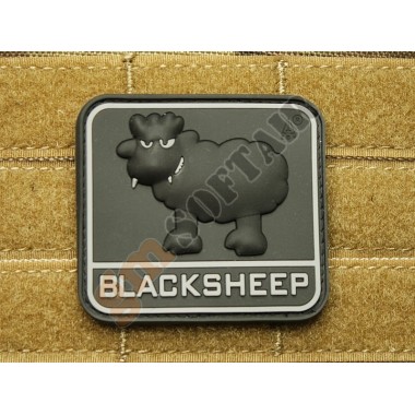 Patch Black Sheep Swat (nera con scritta grigia) (JTG.BS.SW JTG)