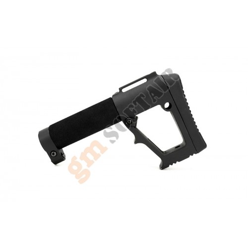 Calcio Telescopico Robinson Arms per XCR Nero