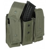 M4/AK47 Triple Mag Pouch Nero