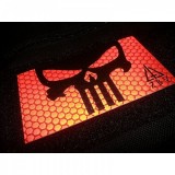 Patch Red Punisher Riflettente (JTG.RED.PP JTG)