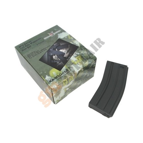 Set 5 Caricatori in Plastica da 120bb per M4/M16 Nero (KA-MAG-16-V King Arms)