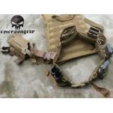 Padded Patrol Belt Coyote Brown tg.L