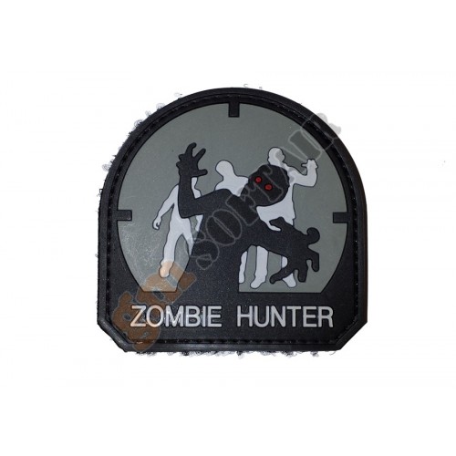 Patch PVC Zombie Hunter mod.4 Grigio Scuro