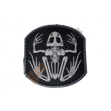 Patch PVC Frog Skeleton Black (EM5551 EMERSON)