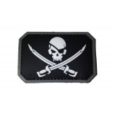 Patch PVC Jolly Roger Nera