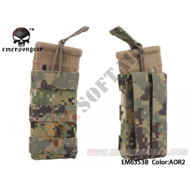 Open Top Single Magazine Pouch AOR2 (EM6353 EMERSON)