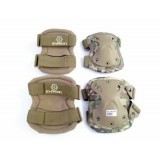 Set Ginocchiere e Gomitiere Multicam