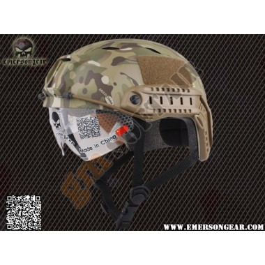 FAST BK Type Helmet Multicam With Goggles (EM8818 EMERSON)