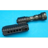 AR15 Series Handguard with Integrated Flashlight (GP726A G&P)