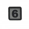 Patch 3D PVC Numero 5