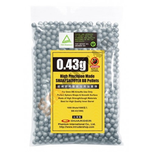 0.43g 430g BBs Bag (BB-43 Guarder)