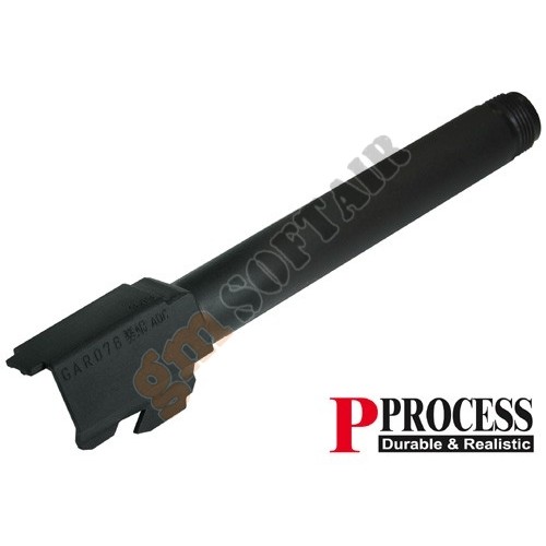 Metal Threaded Barrel for G-17 (GLOCK-24(BK) Guarder)