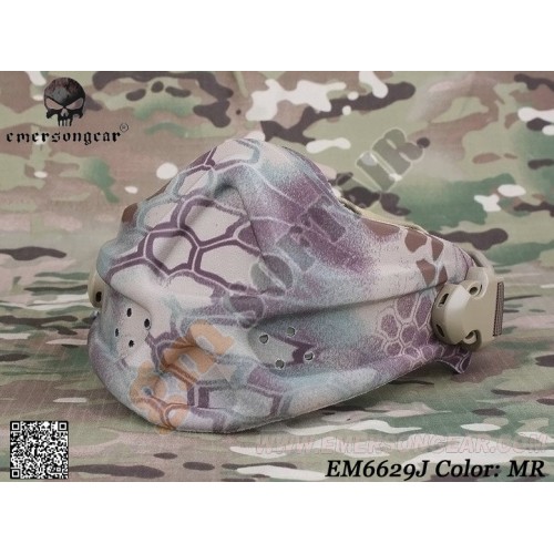 Protezione per Bocca in Neoprene Multicam