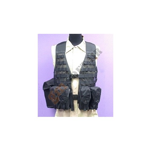 Tactical Vest Modular Operation/Duty 2 BK (V-06C(BK) Guarder)