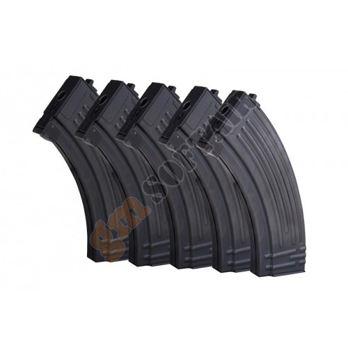 Set da 5 Caricatori in Metallo da 120bb per AK47