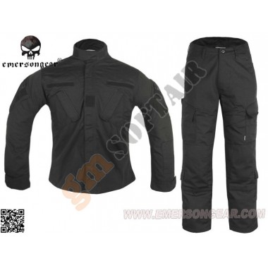 SWAT Uniform Black Size S (EM6904 EMERSON)