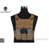 JPC Vest con FastMag Pouch Coyote Brown