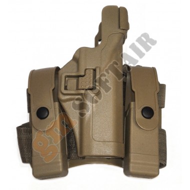 Auto Lock Duty Holster Set for Glock TAN (BD6104 EMERSON)