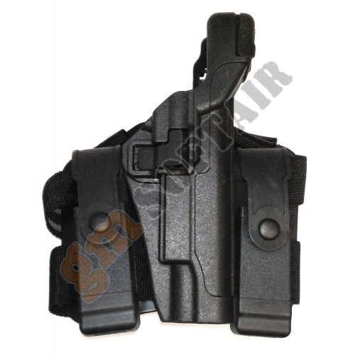 Auto Lock Duty Holster Set per 1911 Nera