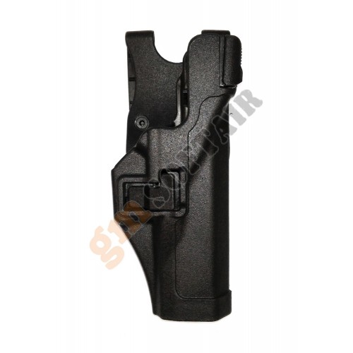 Auto Lock Duty Holster per Glock G17 Nera