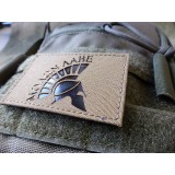 Patch IR Molon Labe Helmet in Cordura Desert