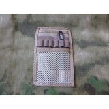 Mini Organizer Tan con Velcro