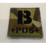 Patch IR B Positivo in Cordura MC