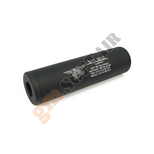 110x30 Suppressor with Navy Seals Logo (KA-SIL-08-01 King Arms)