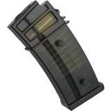 Set of 5 50bb G36 ABS Magazines Black (KA-MAG-05-V-OR King Arms)