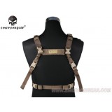 Lightweight Tactical Chest Rig Coyote Brown