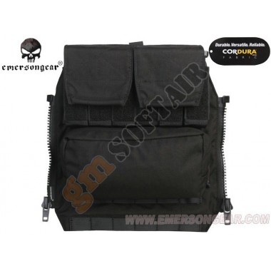 Back Pack ZIP Panel Black (EM9286 EMERSON)