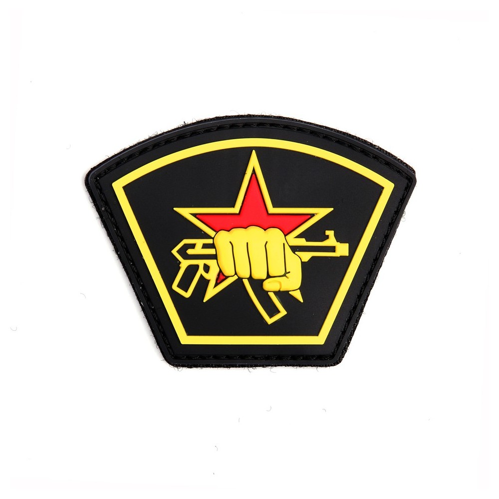 Patch 3D PVC Spetsnaz Skull Yellow (101 INC) - Gm SoftAir Srl