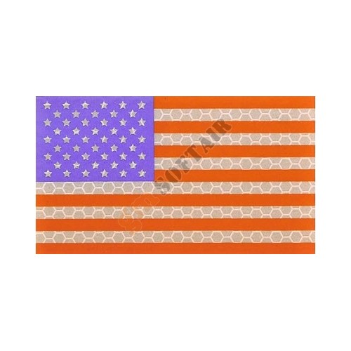 USA Left Flag Full Color Laminated Large (KA-AC-2150-COL King Arms)