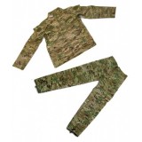 Complete Zipped Uniform Multicam Size M (MULTZIPM GM)