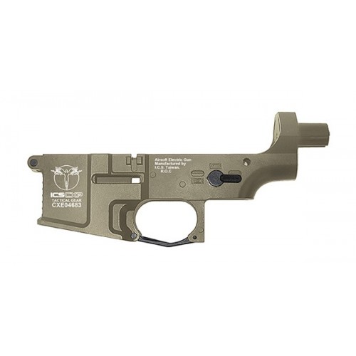 Lower Receiver in Metallo TAN per M4 YAK (MA-275 ICS)