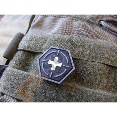 Patch 3D Hexagon Tactical Medic Red Cross GID (JTG.H.TMRC.GID JTG)