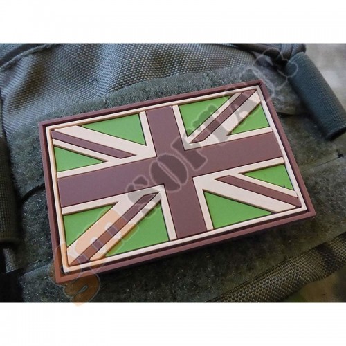 Patch 3D Uk Flag Green