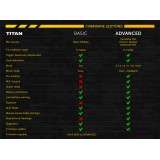 TITAN V2 NGRS Advanced Set CAVI ANTERIORI per Marui SRE (TTN4-ASR GATE)