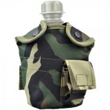 Tasca Porta Borraccia Woodland (JS-1823W JS TACTICAL)