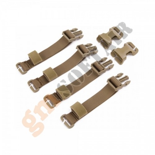 Kit Cinghie per Tactical Vest Coyote Brown (EM7330CB EMERSON)