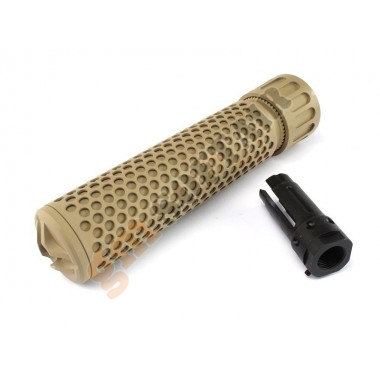 KAC QDC 175mm CCW Suppressor TAN (BU-556QDC-T MadBull)