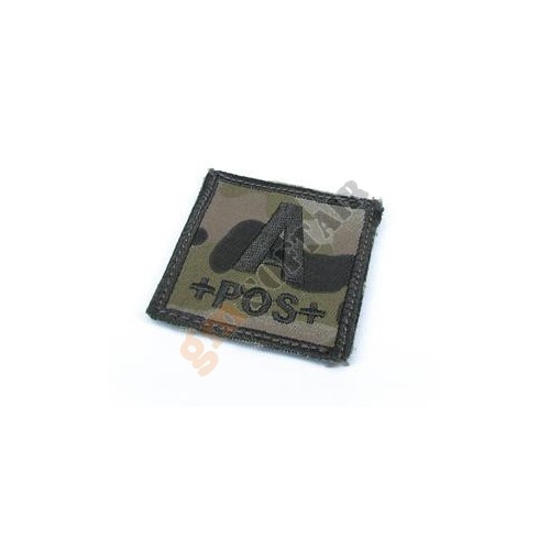 Patch A Pos Multicam Embroided (KA-AC-2166-MC-A King Arms)