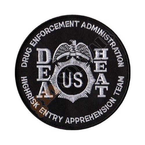 Patch Black D.E.A. HEAT (ID-42(BK) Guarder)