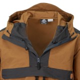 Woodsman Anorak Jacket Coyote / Ash Grey Tg. M (KU-WDN-DC Helikon-Tex)