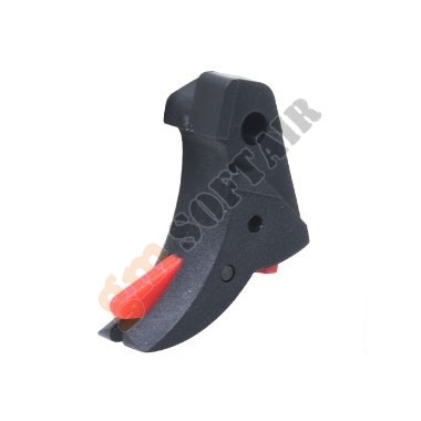 Trigger for Glock 18C/22/34 GBB Black/Red (GLK-134(BK/RED) GUARDER)