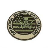 Patch Operation Enduring Iraqi Freedom TAN Embroided (KA-AC-6060-TAN King Arms)