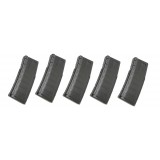 Set 5 Caricatori TWS in ABS da 140bb per M4/M16 Nero (KA-MAG-77-V-BK KING ARMS)